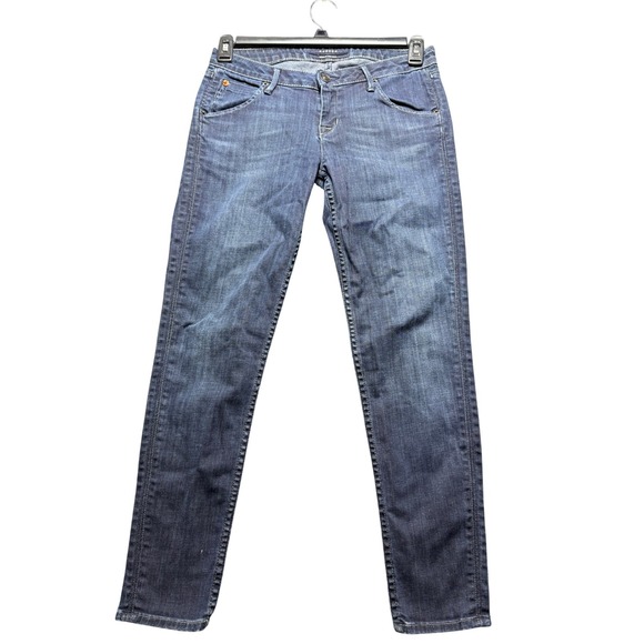 Hudson Denim - Hudson Skinny Jeans Women 28 Blue Excellent Flap Pocket Low Rise W428DHA